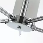 LP295-5 Lustra Minerva Lampardi 5x40w E14/ H40-95cm D60cm  - img 5