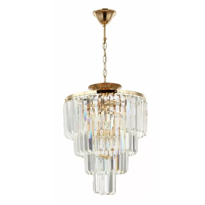 CLN157-D38 Lustra Mirage Cellini 7x40w  E14/ H46-110cm D38cm - img 2