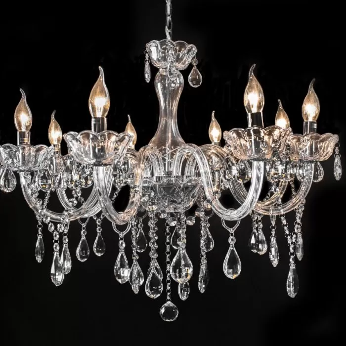 LP106-8 Lustra Carlotta Lampardi 8x40w E14/H59cm D71cm - img 1