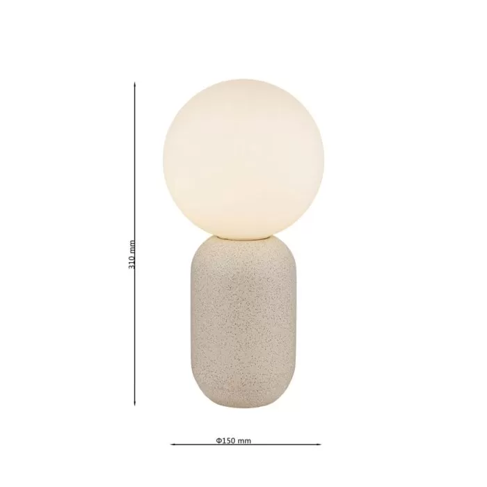 LP5170-1T Veioza white CONCRETE Lampardi D100*1660mm - img 3