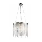 CLN180-D45 Lustra Dea Cellini 6x40w E14/H60-140cm D45cm - img 1