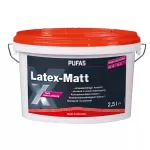 Vopsea  Art.12001 Latex Matt 2,5L, alba-extramat - img 2