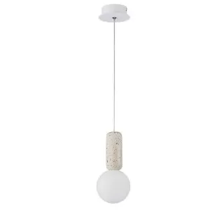 LP5171-1P Suspensie terrazzo white CONCRETE Lampardi D100*120mm