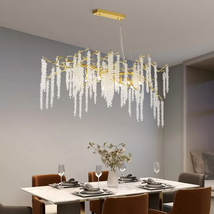 CLN1001-L100 Lustra Grapedrop Cellini gold - img 2