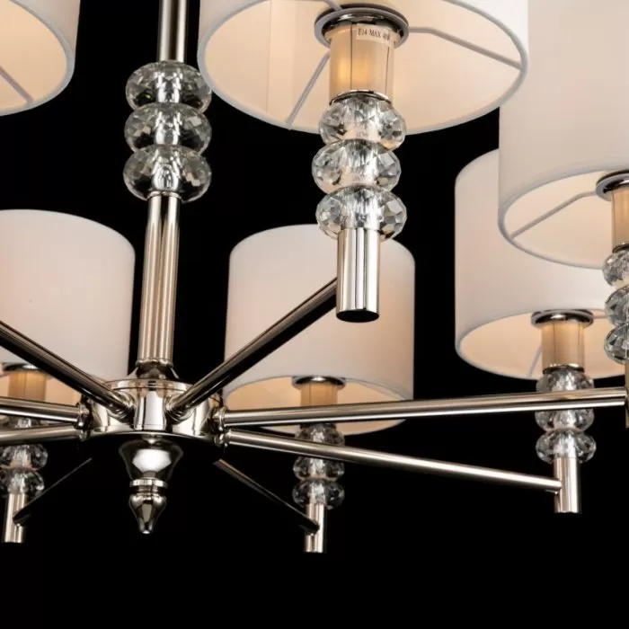 CLN238-8 Lustra Cuty Cellini 8x40w E14/H65-150cm D80cm - img 9