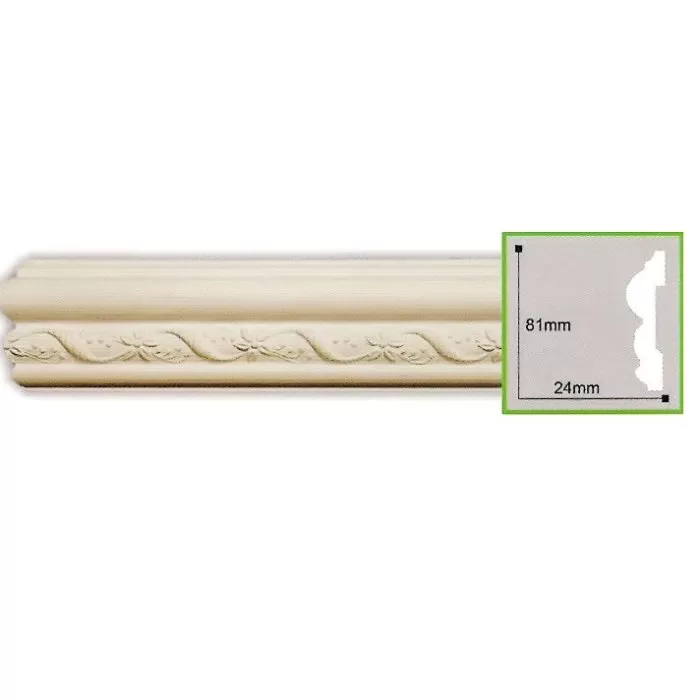 CR155-8  Molding ornament Gaudi Decor 81x24x2440 - img 1