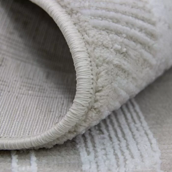 K717B Cream/ White Covor Kilim 200 x 290 Milat - img 4