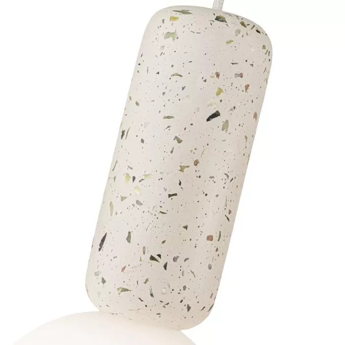 LP5171-1P Suspensie terrazzo white CONCRETE Lampardi D100*120mm - img 6