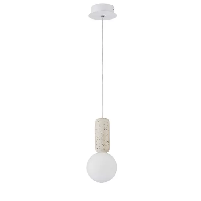 LP5171-1P Suspensie terrazzo white CONCRETE Lampardi D100*120mm - img 1