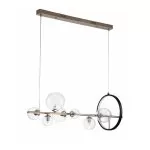 LP496-L90 Lustra Millas Gold Lampardi 7x50w G9/H40-100cm D90cm - img 1