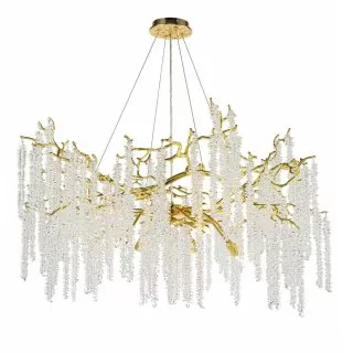 CLN1001-D100 Lustra Grapedrop Cellini gold