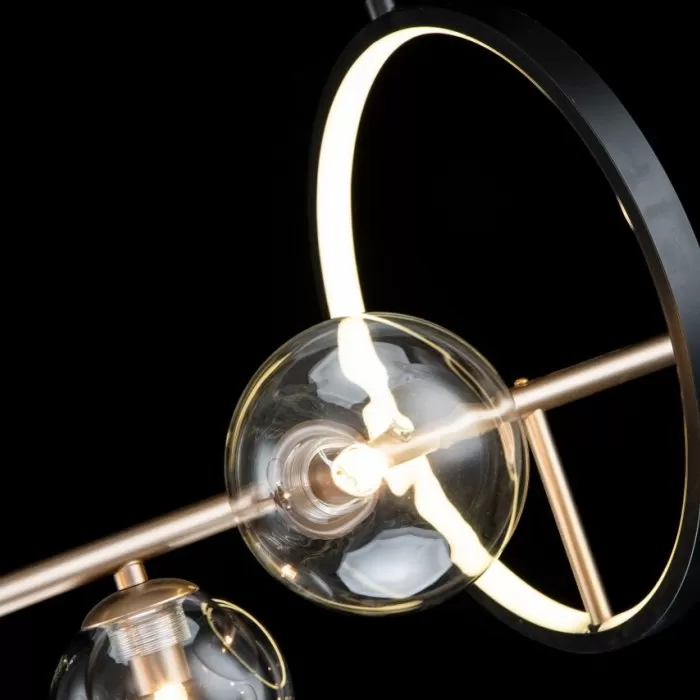 LP496-L90 Lustra Millas Gold Lampardi 7x50w G9/H40-100cm D90cm - img 10