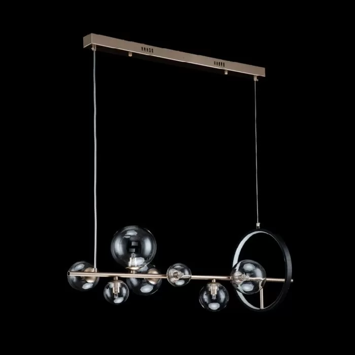 LP496-L90 Lustra Millas Gold Lampardi 7x50w G9/H40-100cm D90cm - img 4