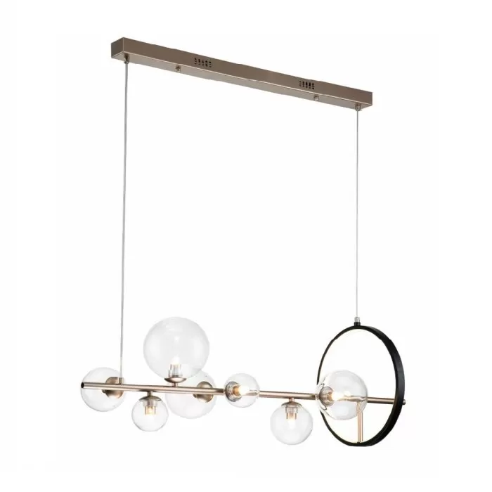 LP496-L90 Lustra Millas Gold Lampardi 7x50w G9/H40-100cm D90cm - img 3