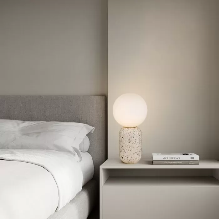 LP5171-1T Veioza terrazzo white CONCRETE Lampardi D100*1660mm - img 2