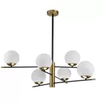 LP486-6P Lustra Nostalgia Lampardi 6x40w E14/H50-80CM D100cm - img 3