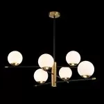 LP486-6P Lustra Nostalgia Lampardi 6x40w E14/H50-80CM D100cm - img 2
