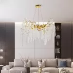 CLN1001-D80 Lustra Grapedrop Cellini gold - img 2