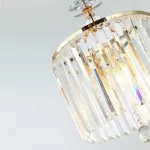 CLN158-D30 Lustra Missa Cellini 4x40w E14/ H43-90cm D30cm - img 3