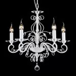 LP298-5 Lustra Rafaela Lampardi 5x40w E14/ H49-100cm D53cm - img 1