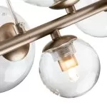 LP496-L120 Lustra Millas Gold Lampardi 10x50w G9/H40-100cm D120cm - img 5
