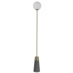 LP5172-1F Lampadar black CONCRETE Lampardi D200*1500 - img 1