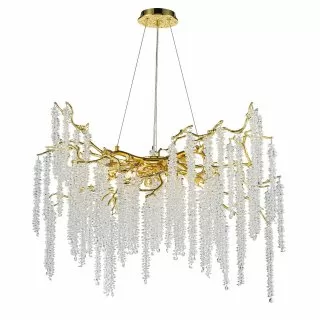 CLN1001-D80 Lustra Grapedrop Cellini gold