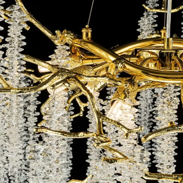 CLN1001-D80 Lustra Grapedrop Cellini gold - img 10