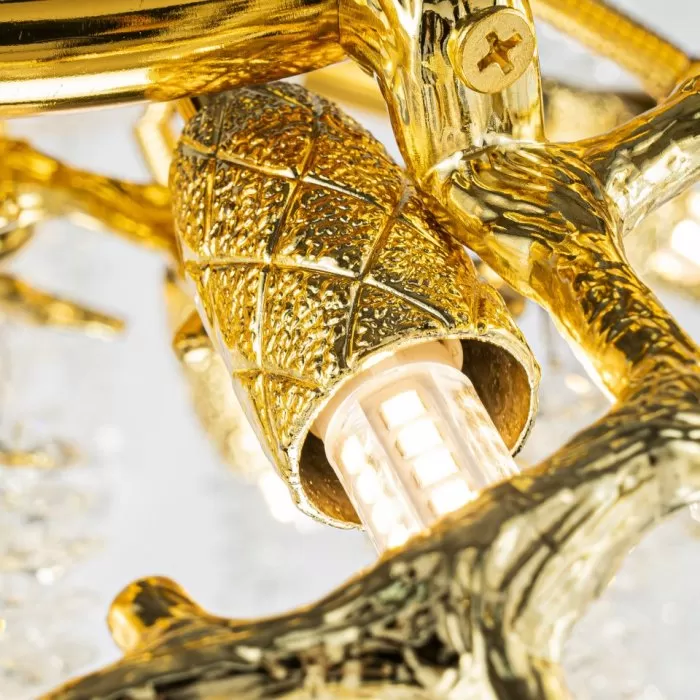CLN1001-D80 Lustra Grapedrop Cellini gold - img 6