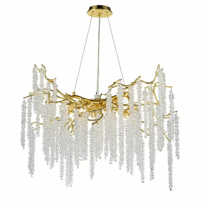 CLN1001-D80 Lustra Grapedrop Cellini gold - img 1