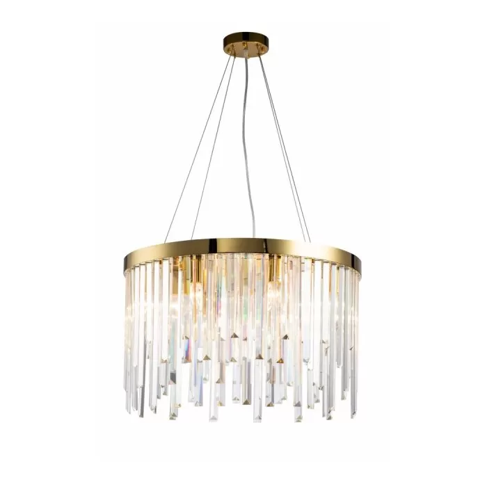CLN181-D60 Lustra Dea Cellini 8x40w E14/H60-140cm D60cm - img 1