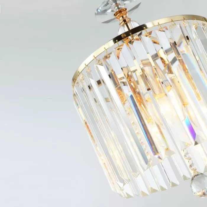 CLN158-D30 Lustra Missa Cellini 4x40w E14/ H43-90cm D30cm - img 3