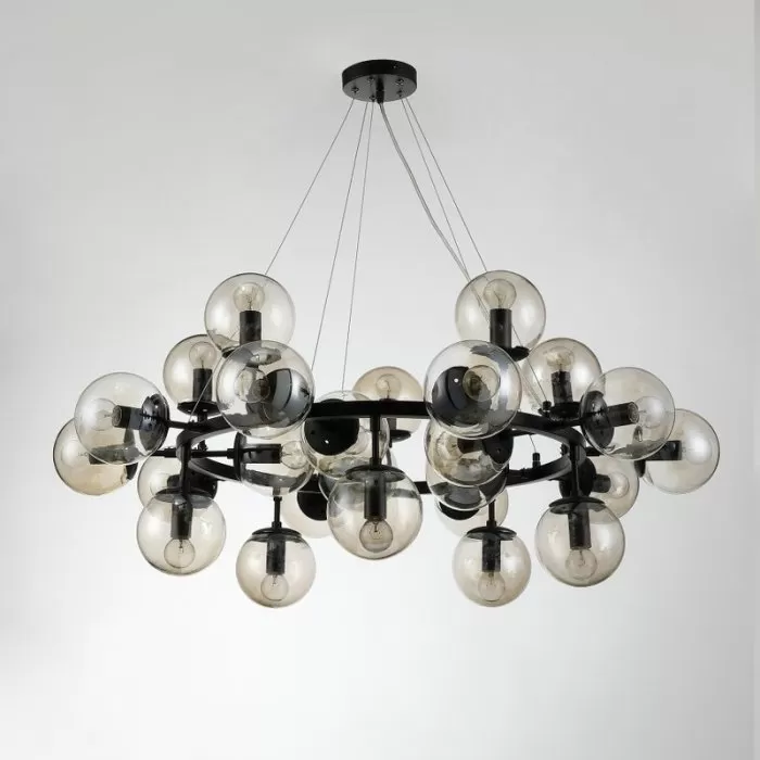 LP543-25P Suspensie New York Lampardi 25x40w E14/ H60-130cm D98cm - img 2