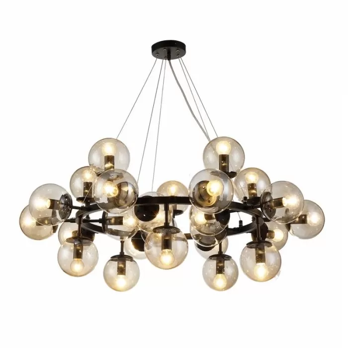 LP543-25P Suspensie New York Lampardi 25x40w E14/ H60-130cm D98cm - img 1