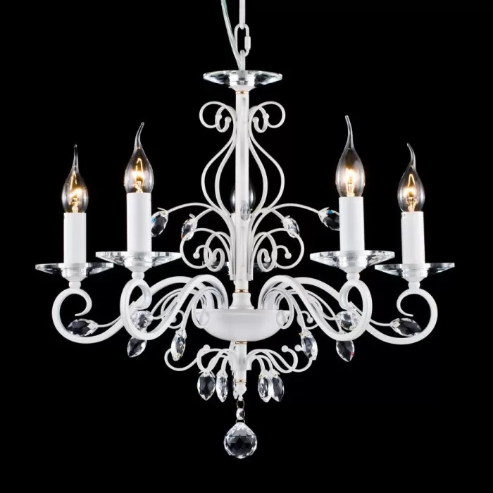 LP298-5 Lustra Rafaela Lampardi 5x40w E14/ H49-100cm D53cm - img 1