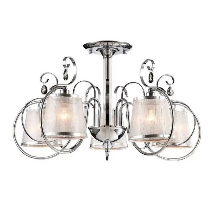 LP254-5 Lustra Omelia Lampardi 5x40w E14/ H43-100cm D76cm - img 1
