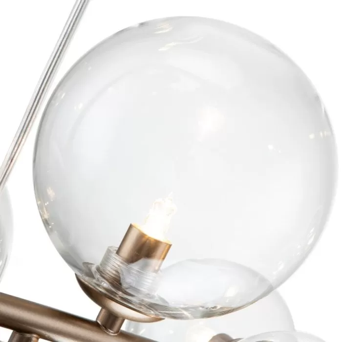 LP496-L120 Lustra Millas Gold Lampardi 10x50w G9/H40-100cm D120cm - img 7