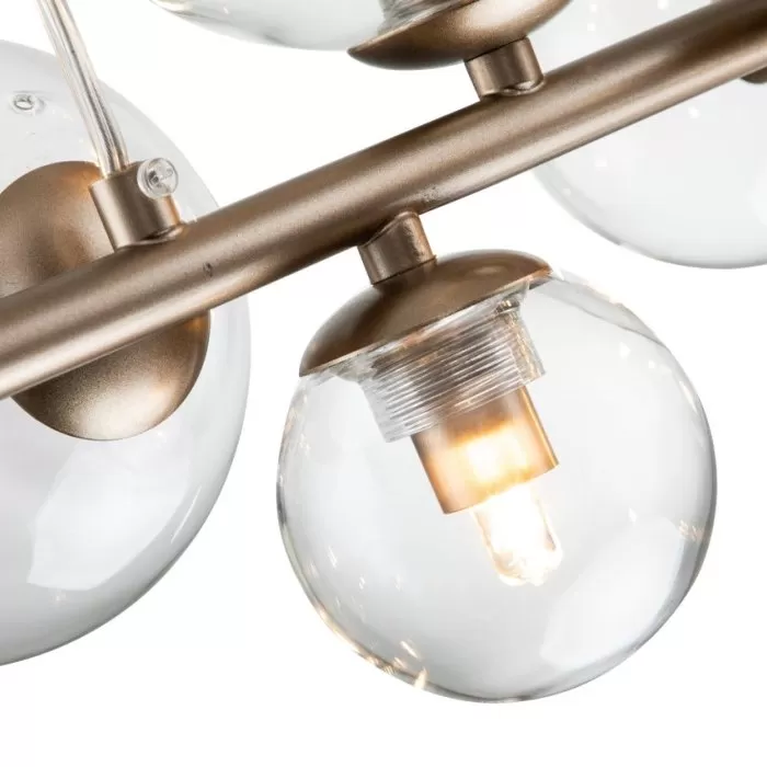 LP496-L120 Lustra Millas Gold Lampardi 10x50w G9/H40-100cm D120cm - img 5