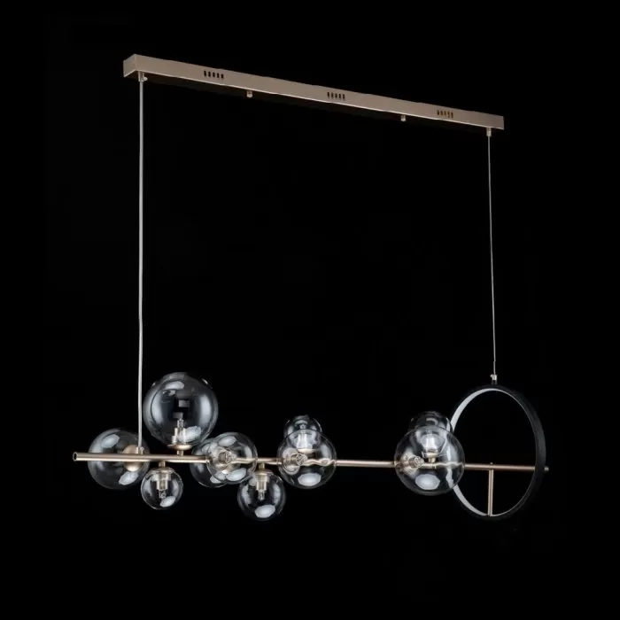 LP496-L120 Lustra Millas Gold Lampardi 10x50w G9/H40-100cm D120cm - img 4