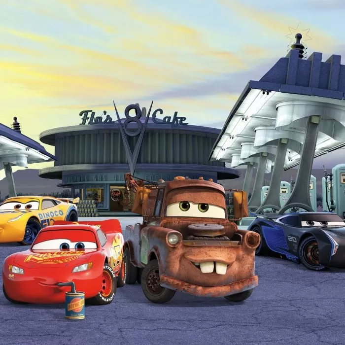 8-4101 Cars3 Station 368*254 cm - img 1