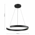 LP5226-D60 Lustra Saturn Lampardi black - img 3