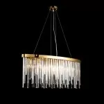 CLN181-L90 Lustra Dea Cellini 10x40w E14/H60-140cm D90cm - img 2