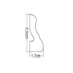 IDM63-W-L200 Molding duropolimer 35*17*2000mm (42 buc-1 cutie) - img 2