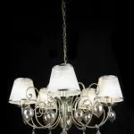 LP255-5 Lustra Gilio Lampardi 5x40w E14/ H55-110cm D62cm - img 5