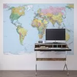 4-050 # World Map 270*188 cm - img 2