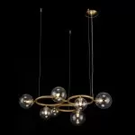 LP487-7 Lustra Brum Lampardi 7x50w G9/H40-96cm D60cm - img 2