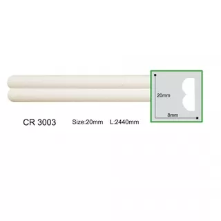 CR3003-8 Molding ornament Gaudi Decor 20x8x2440