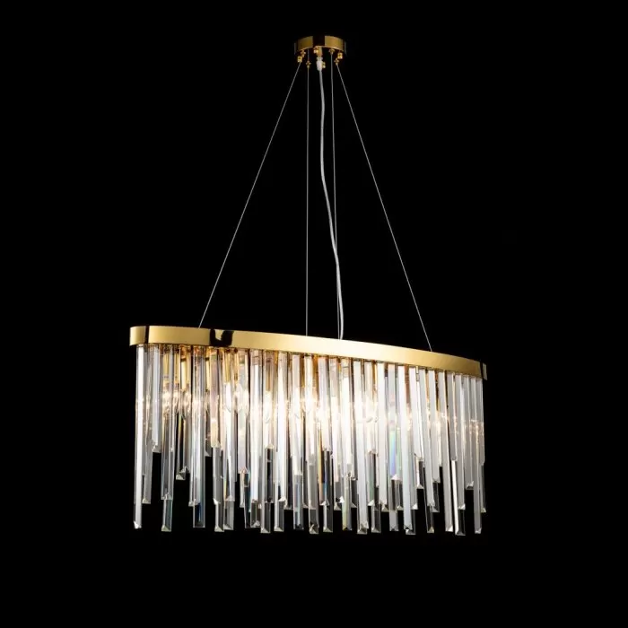 CLN181-L90 Lustra Dea Cellini 10x40w E14/H60-140cm D90cm - img 2
