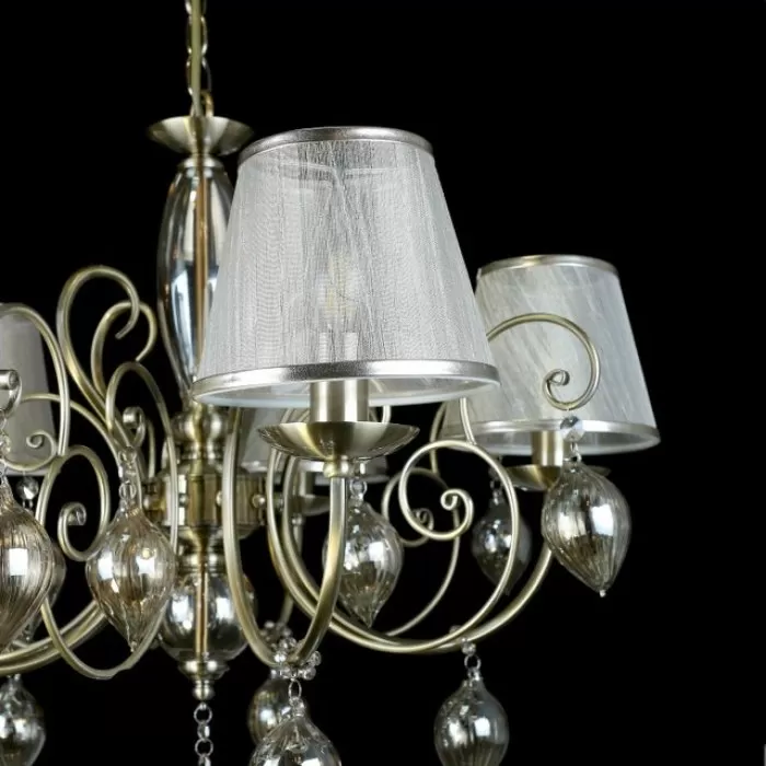 LP255-5 Lustra Gilio Lampardi 5x40w E14/ H55-110cm D62cm - img 4