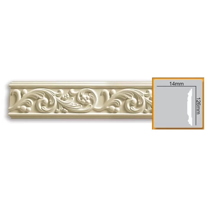 CR646 (CR746) Molding ornament Gaudi Decor 126x14x2440 - img 1